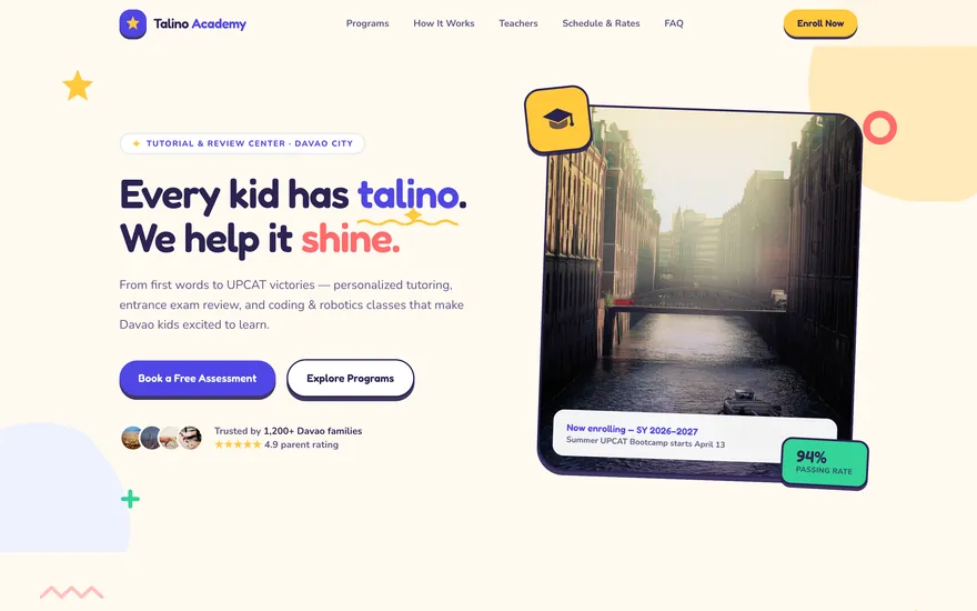 Talino Academy demo